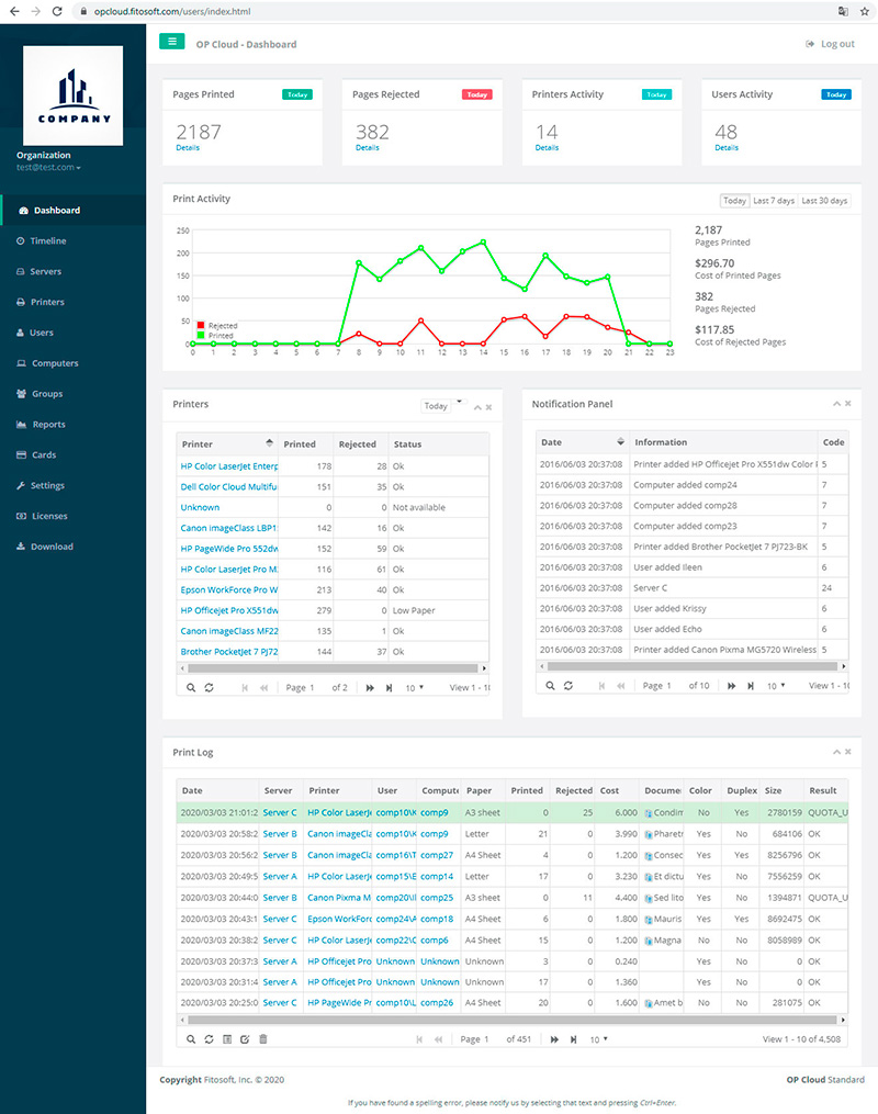 dashboard